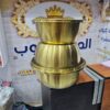 طقم عجان استانلس مدهب