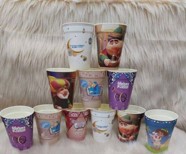 طقم كوب بلاستيك