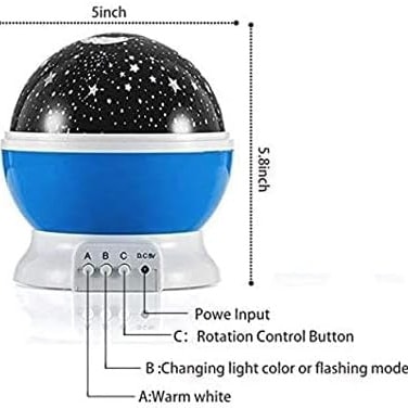 مصباح إسقاط ليلي LED