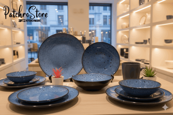 طقم عشاء بورسلين حراري 16 قطعة