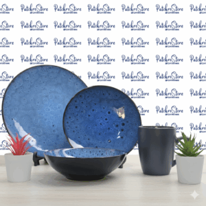 طقم عشاء بورسلين حراري 16 قطعة